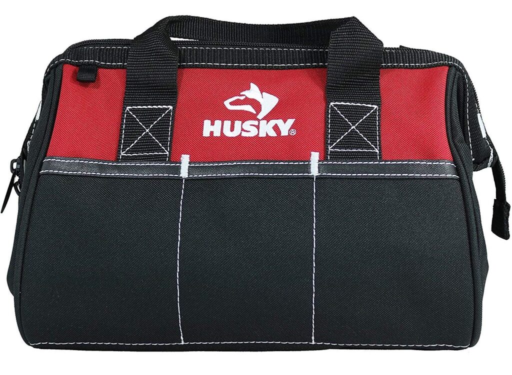 12 in. 4-Pocket Zippered Tool Bag
